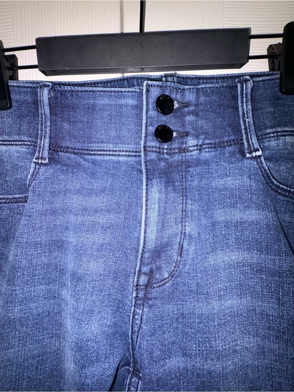 Apt. 9 Dark Blue Bootcut Jeans With Tummy Control - Picture 7 of 16